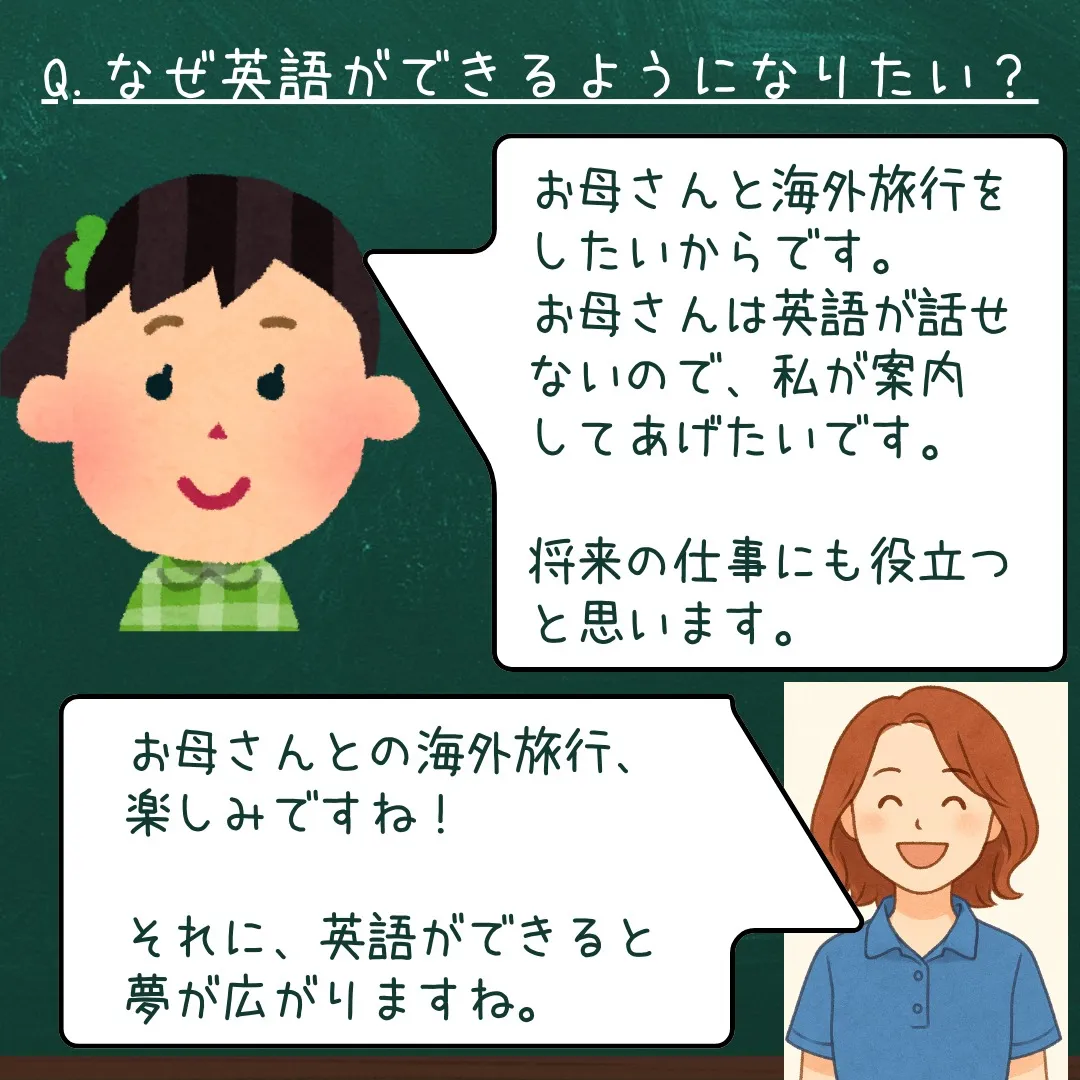 ハイレベル英語コースでは半年に一度、英語4技能の実力測定試験...