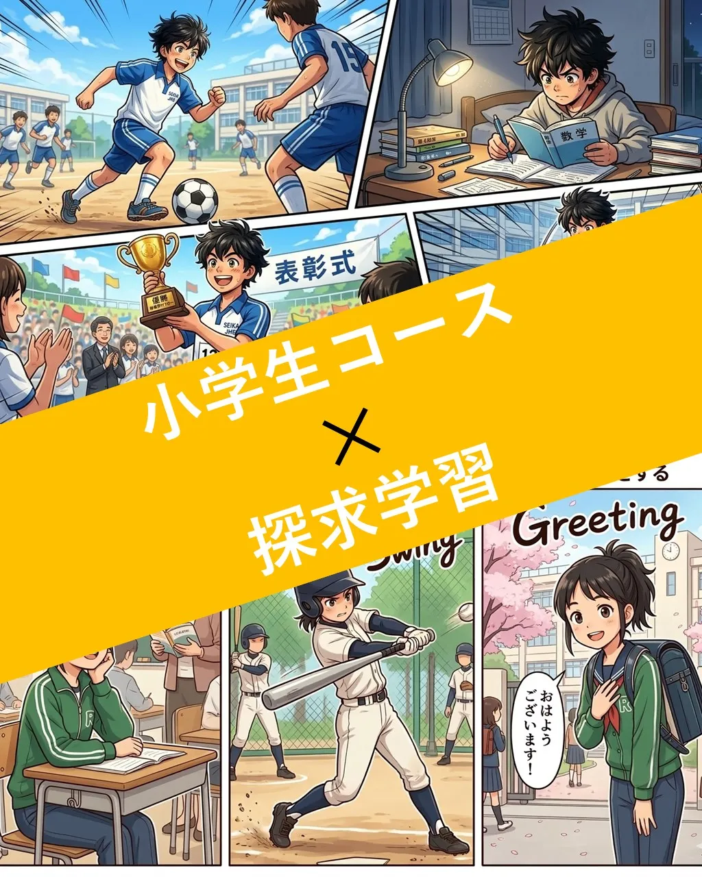 先日の「先駆タイム」では、生徒それぞれの「2026年度の目標...