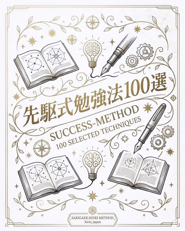 【先駆式勉強法100選】Part１：計画を立てて勉強しよう！